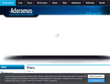 Tablet Screenshot of adoramus.pl